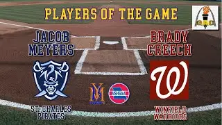 GAC Baseball Classic Players of the Game Jacob Meyers and Brady Creech | YBMcast