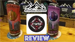 Marionberry Sour and Crangerine Sour Ales from Wild Ride Brew
