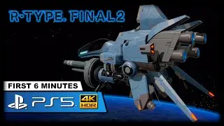 R-Type Final 2 (PS5) First Minutes Gameplay (4K HDR)