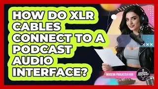 How Do XLR Cables Connect To A Podcast Audio Interface? - Modern Podcaster Hub