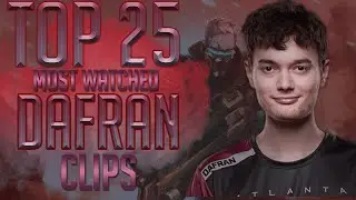 Dafran TOP 25 MOST VIEWED Twitch Clips │ Overwatch Moments