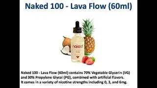 Lava Flow ejuice