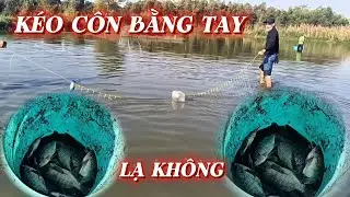 Kéo côn bằng tay chạy bằng cơm kéo cá miền tây nhiều điều thú vị | Ẩm Thực Chú Ba 