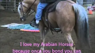 Trail Course, riding horses