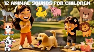 Learn Animal Sounds for Kids Best Animation I Animal Sounds for Children #kids #cocomelon #chuchutv