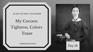 My Cocoon Tightens, Colors Tease by Emily Dickinson-Poetry Reading