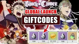 Black Clover M Global & All 7 Giftcodes | 7 Redeem Codes Black Clover M Rise Of The Wizard King