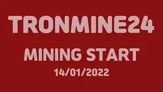 Tron24 | Tronmine24 | How To Sign Up | How To Deposit | How To Mine