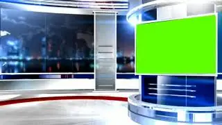 virtual news studio background green screen effects no copyright