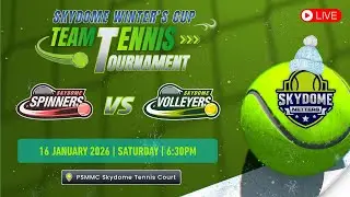 🔴 LIVE Recorded Day 7 Skydome Winter's Cup 2026 - Team Tennis Tournament | Simple Tennis