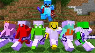 Minecraft Hunter VS 6 Speedrunners