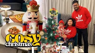 🎄Cosy Christmas Vlog ✨ | christmas market, decorating christmas tree, hot chocolate and pizza..