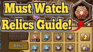 Relics Guide! Don't Waste Your Resources!! - Summoners War