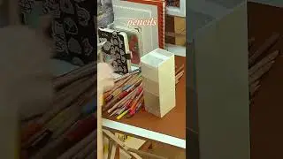 Organize art workspace with me ✨ #artist #art #artvlog #organization #markers #pencils #watercolor