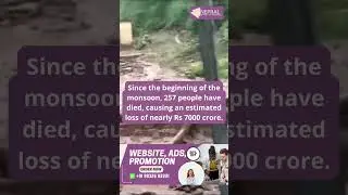 Himachal Pradesh Cloudbrust and Floods - Since the beginning of the monsoon, 257 people have died