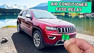 Jeep Grand Cherokee AC Compressor Air Conditioner Fuse Relay Location Replacement 2011 - 2022