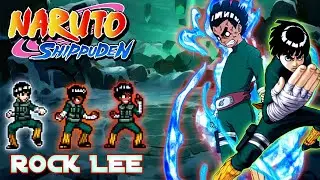 Rock Lee( by Entah99 ) | New Release | AI Fight | Mugen Jus