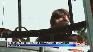 Sioux Falls Christmas tree to move downtown location