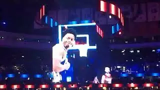 Philadelphia 76ers vs Charlotte Hornets intro Home Opener 2025-26