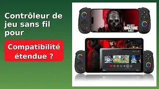AVIS (2025) : Contr&ocirc;leur de jeu sans fil pour iPad/Tablette. D&Eacute;TAILS ESSENTIELS