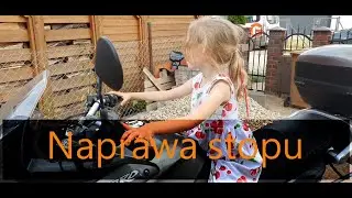 Honda Varadero125 -Brak światła STOP.