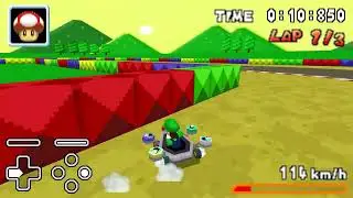 Mario Kart DS - SNES Mario Circuit 36.416 [TAS]