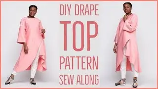 Drape Top Vogue Pattern Sew Along- Part 1