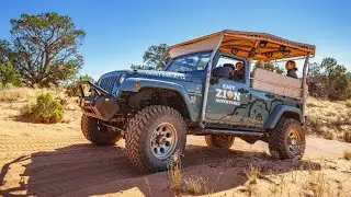 East Zion National Park - Jeep Tours Highlights