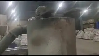 hard soft PVC granules making machine in customer factory hot cutting