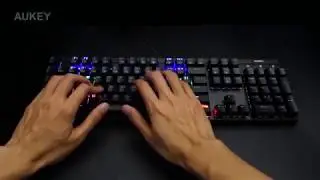 AUKEY KM-G6 Mechanical Keyboard Lighting Effects & Settings