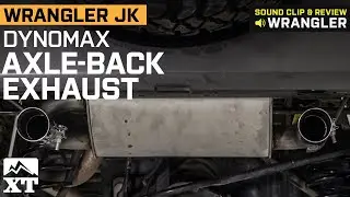 Jeep Wrangler JK Dynomax Super Turbo Axle-Back Exhaust Review & Sound Clip