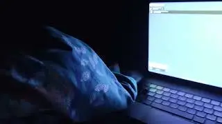EMF reader freaks out, then starts the lights again. Haunted flat