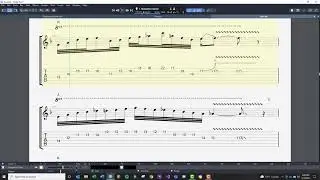 Avenged Sevenfold - Save Me Guitar Shred Solo tab pt. 2: Muscle Memory at 25% Speed