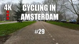 Amsterdam's Green Enclaves: A Tranquil 4K Cycling Journey