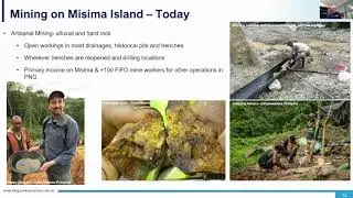 The AIG-ALS Technical Meeting Series Sept 2020 - Misima Gold Project PNG. The Past, Present & Future
