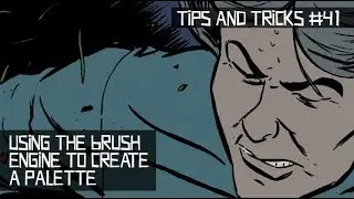 Comic Book Coloring Tips and Tricks Episode 41: Making a Quick Mini Palette