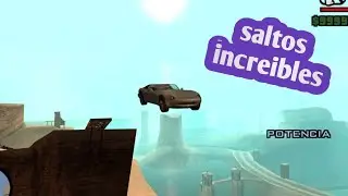 COMPARANDO LOS SALTOS DE CADA COCHE DEPORTIVO DE GTA SAN ANDREAS 🌍 (ASMR CON CHICLE) mouth sounds