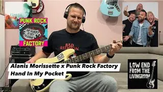 Alanis Morissette x Punk Rock Factory - Hand In My Pocket (Bass Cover)