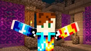 Порталы в Gold Mine и Deep Caverns! СкайБлок #13