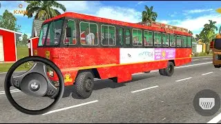 Indian Sleeper Bus Simulator | Village Route Bus Driving Game - Offroad Bus Game - Android Gameplay 
