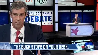 Took the debate stage last night to hold Greg Abbott accountable for his extremism | Beto for Texas