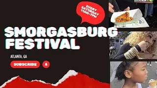 Гастрономический тур по Сморгасбургу, Атланта 🍽️ | ЛУЧШИЕ продавцы уличной еды, которых вы должны...