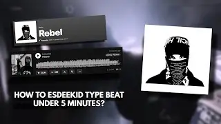 [TUTORIAL] HOW TO ESDEEKID TYPE BEAT UNDER 5 MINUTES IN FL STUDIO?