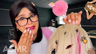Curso de inducción: 📚 MAESTRA BUENA ONDA te QUITA 🐛 los PIOJOS 🦗 I ASMR en ESPAÑOL I Ges ASMR