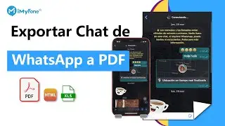 [Gu&iacute;a completa]Exportar Chats de WhatsApp a PDF/HTML/XLS iOS 18/17