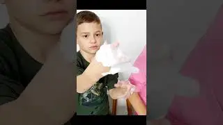 Kids playing with slime. Funny video from KIDS TOYS CHANNEL