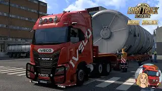 Euro Truck Simulator 2 (1.58 Beta) IVECO S-Way 6x2 by SCS Heav Delivery to Finland + DLC's & Mods