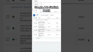 🤯 Use this hack to send Sitelink traffic to the same page #googleads #googleads #metalogic