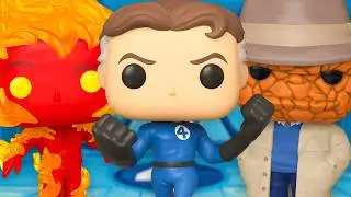 Complete Fantastic Four Funko Pop Collection!