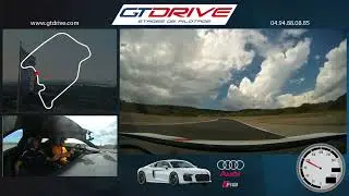 Pilotage Audi R8 - Circuit de Mireval - GTDrive